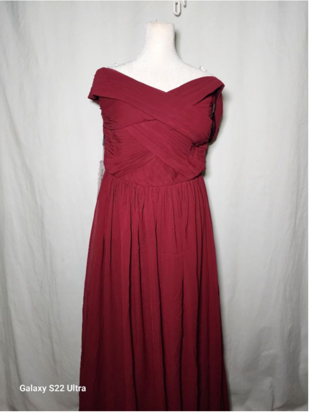 Women's JJ's House Claret Maxi Dress Size 14